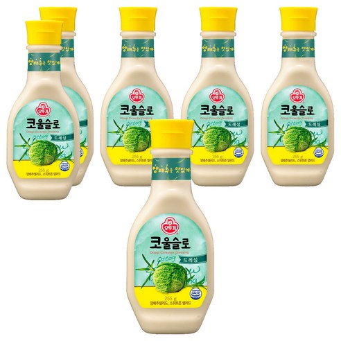 오뚜기 코울슬로 드레싱, 255g, 6개
