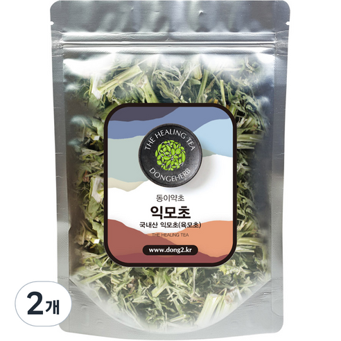 동이약초 국내산 익모초 육모초, 450g, 2개