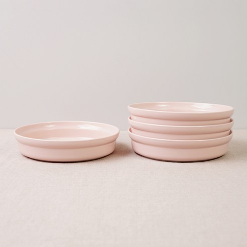 보울보울 국산 노르딕볼볼 파스타볼 22cm, 파우더핑크, 4개