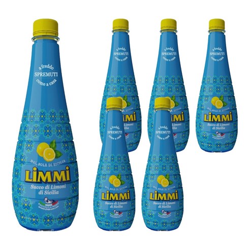 림미 레몬 쥬스, 500ml, 6개