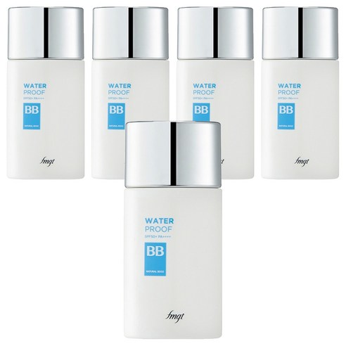 더페이스샵 워터프루프 BB크림 SPF50+ PA++++, V203내추럴베이지, 50ml, 5개