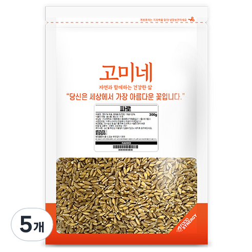 고미네 파로, 300g, 5개