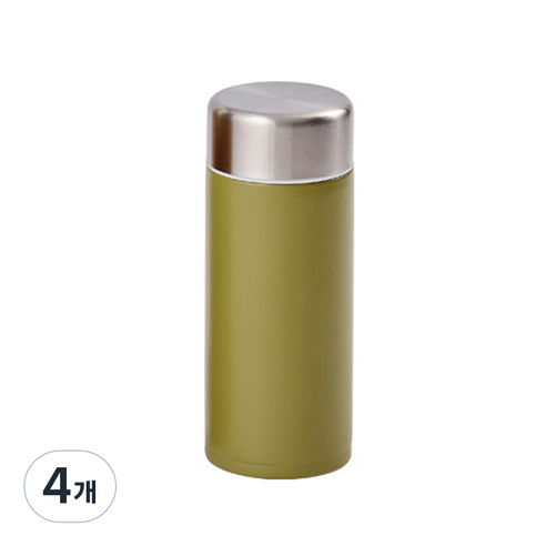 오슬로 모던 클래식 텀블러 매트, 그린, 200ml, 4개