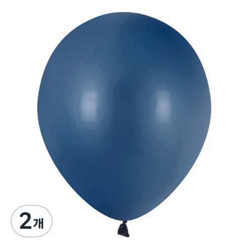 파티팡 라운드 레트로 풍선 30cm 100p, 잉크 블루, 2개