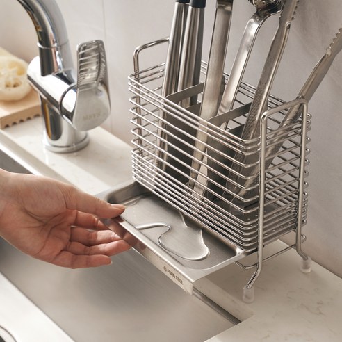 퓨어셀 올스텐 수저통으로 주방에 품격을 더하다