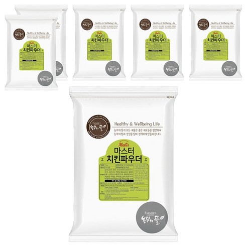 농부의뜰 마스터 치킨파우더 조미료, 1kg, 6개