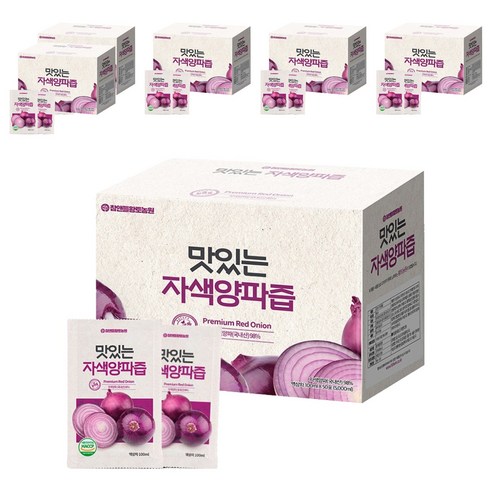 참앤들황토농원 국내산 맛있는 자색양파즙, 100ml, 300개