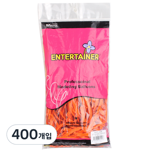네오룬즈 260N 요술풍선, 스탠다드 오렌지, 400개입