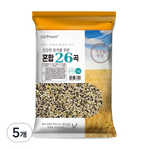 혼합 26곡, 1kg, 5개