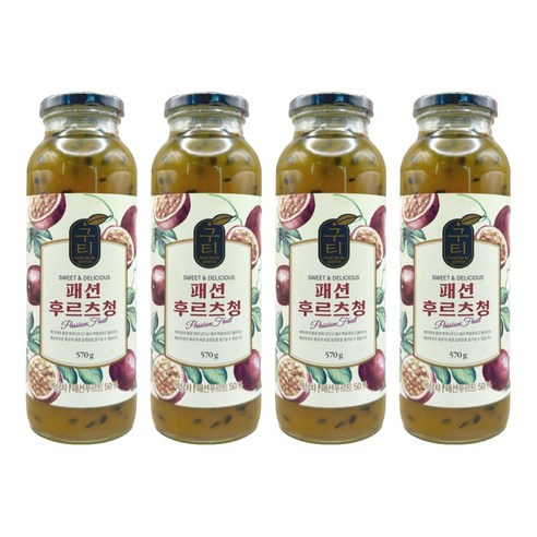 구티 패션후르츠청, 570g, 4개