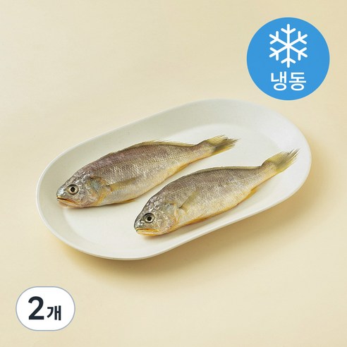 초록바다영어조합법인 참조기 2미 (냉동), 240g, 2개