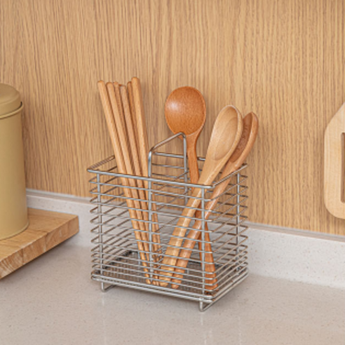 주방을 빛낼 깔끔한 선택, 홈파워 스텐 수저통