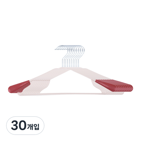 논슬립 옷걸이 Y121, 타입2, 30개