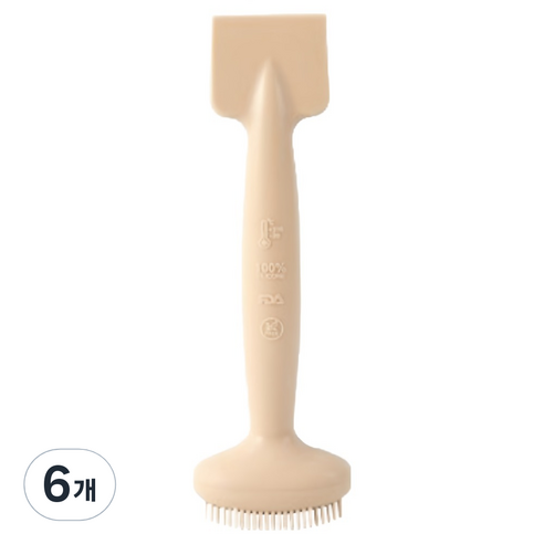 데이벨르 클렌징 팩 실리콘 브러쉬, 6개, 스킨