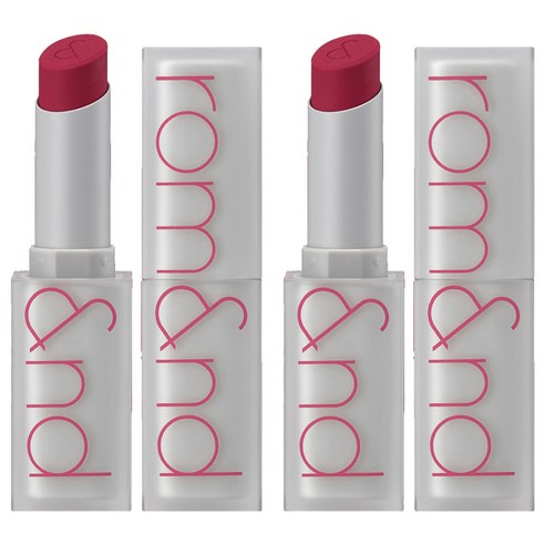 롬앤 제로 매트 립스틱, 14 스윗피, 3g, 2개