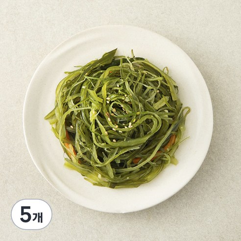 집반찬연구소 미역줄기 볶음, 110g, 5개