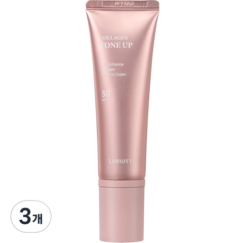 라비오뜨 스킨 인핸서 콜라겐 톤 업 크림 SPF50+PA+++, 3개