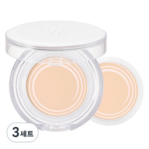 루나 수분광 팩트 클리어 본품 12.5g + 리필, 17호 아이보리, 3세트