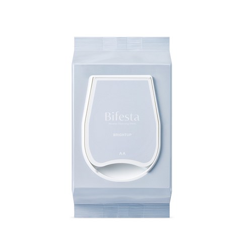 촉촉한 광채 피부를 위한 간편한 선택, 비페스타 미셀라 클렌징 티슈 브라이트닝