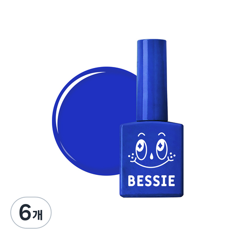 베씨 컬러 젤 11ml, B07 아찔한 코발트, 6개