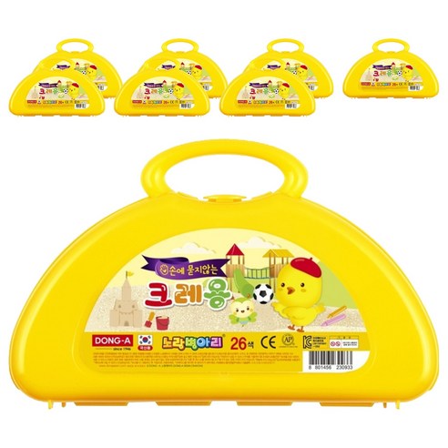 동아 노랑병아리 크레용, 26색, 8개
