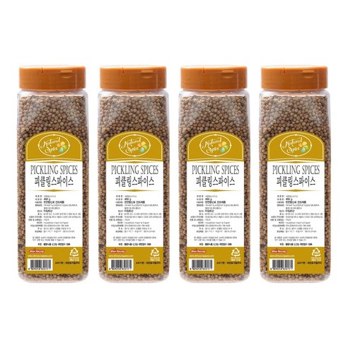 내츄럴스파이스 피클링 스파이스, 450g, 4개