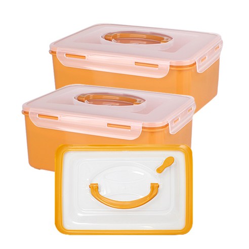 제오닉 나누담 황토 누름판 김치통, 4.1L, 2개