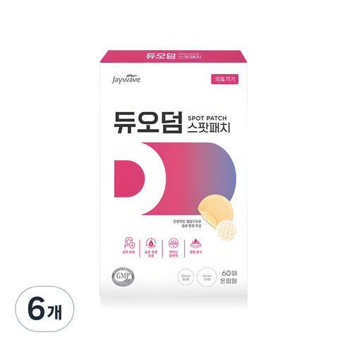 듀오덤 스팟패치, 60개입, 6개