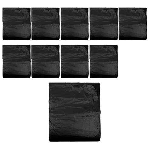 월드크린 분리수거 배접 비닐봉투 검정 20p, 40L, 200개