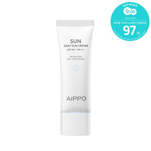 아이뽀 데일리 선크림 SPF50 PA+++, 50ml, 1개