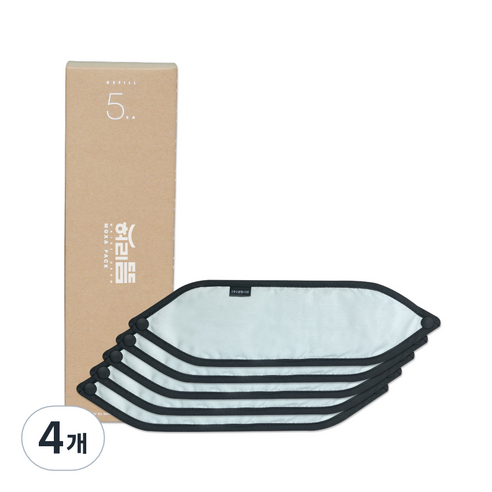 생명사랑 허리뜸 리필용 쑥뜸팩 5P, 4개