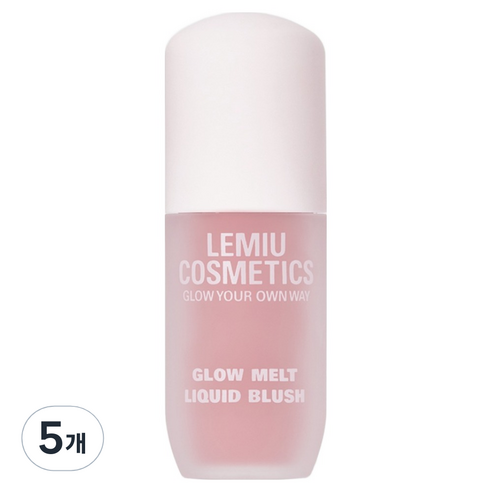 레미유코스메틱 글로우멜트 리퀴드 블러셔, 5개, 01 PINK SAND
