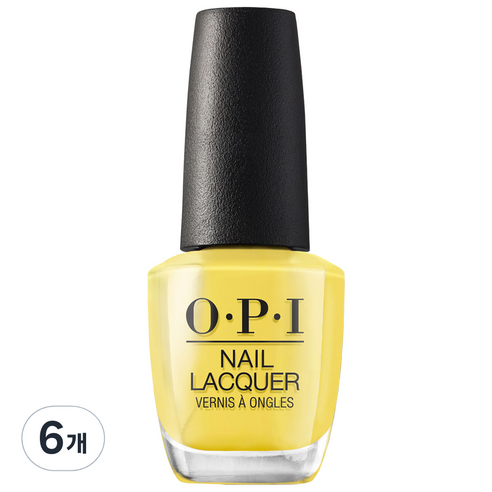 오피아이 네일락커 매니큐어 15ml, M85, 6개