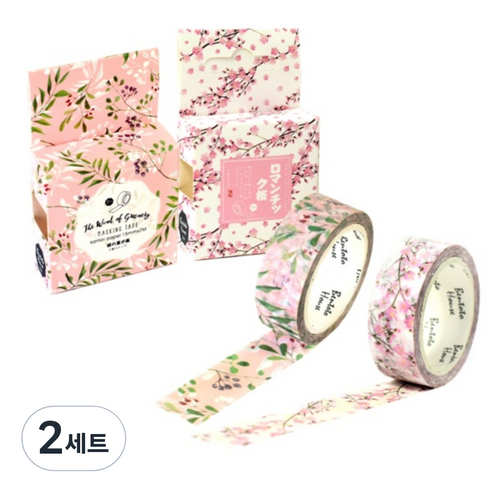 라이프포인트 마스킹 테이프 세트, S1012, S1015, 2세트