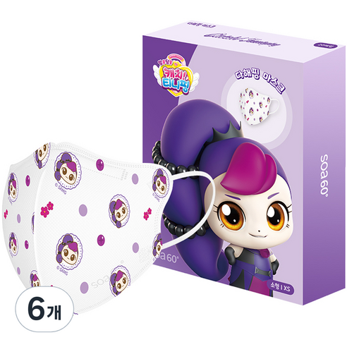 SOA60 유아용 캐치티니핑 시즌3 마스크 소형
