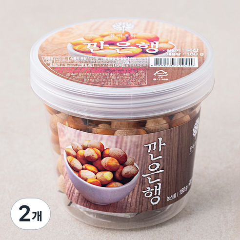 몸애조화 깐은행, 180g, 2개