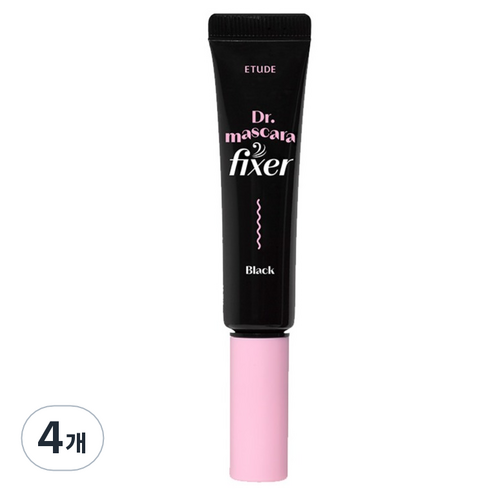 에뛰드 NEW 닥터 마스카라 픽서 6g, 02 블랙, 4개