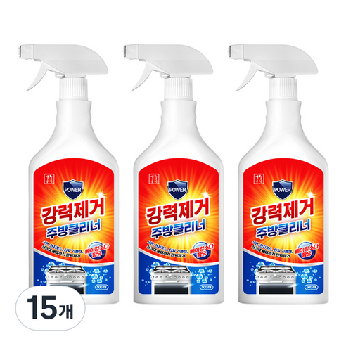 생활공식 강력제거 주방클리너, 15개, 500ml