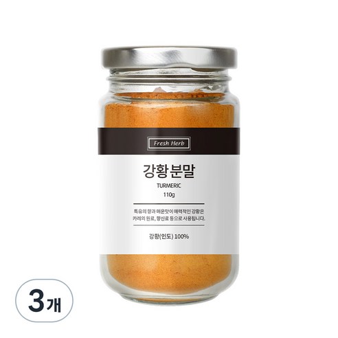 신선약초 강황가루, 110g, 3개