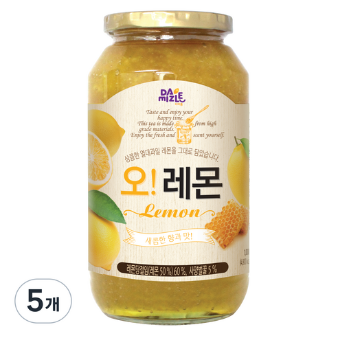[다미즐] 오레몬차, 1kg, 1개입, 5개