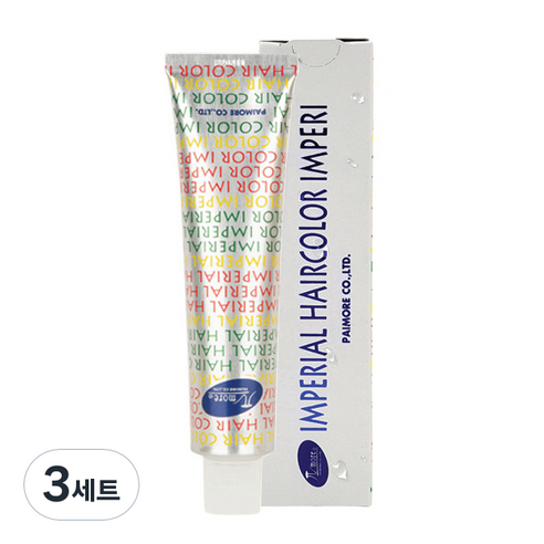파이모아 임페리얼 헤어 컬러 염색약 1제 90g, GN-6, 3개