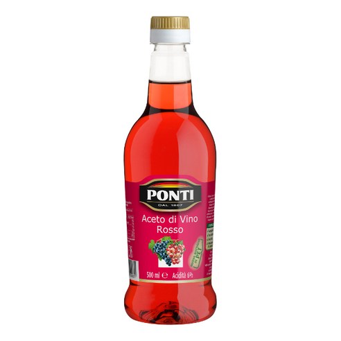 폰티 식초, 레드와인, 500ml, 1개