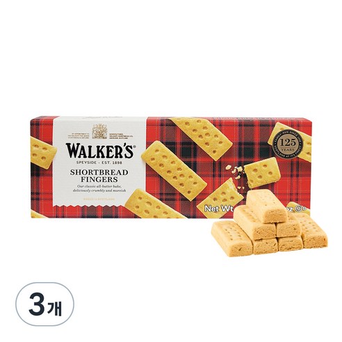 워커스 쇼트브레드 오리지널 버터쿠키, 150g, 3개