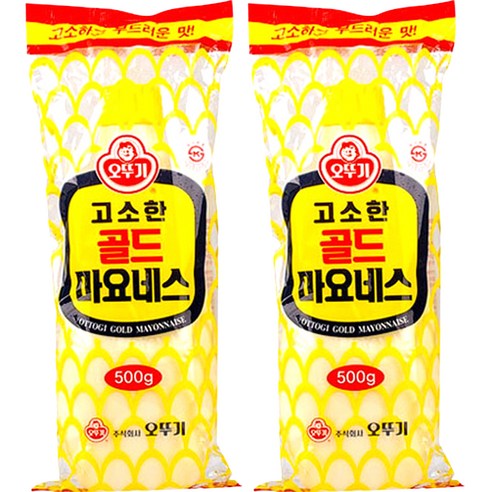 오뚜기 골드 마요네즈, 500g, 2개