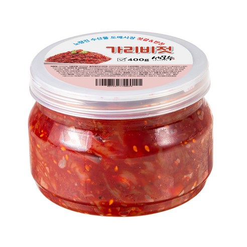 탱글탱글한 식감과 매콤한 풍미의 맛있는 젓갈