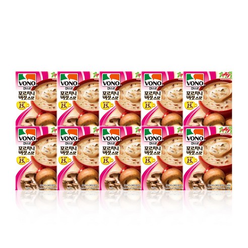 보노 포르치니 버섯 스프, 54g, 10개입