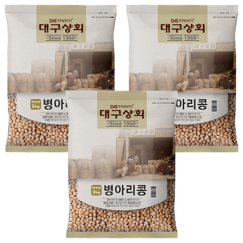 대구상회 캐나다 병아리콩, 2000g, 3개