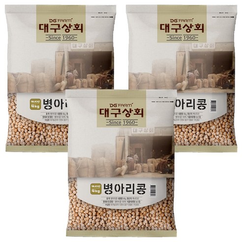 대구상회 캐나다 병아리콩, 4kg, 3개