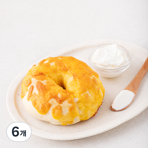 훕훕베이글 치즈타이거 베이글, 160g, 1개입, 6개