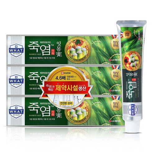 죽염 잇몸고 치약, 120g, 3개